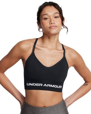 Reggiseno BRA Sportivo Under Armour Vanish Seamless Low - Donna - Nero - 77-1384417-1