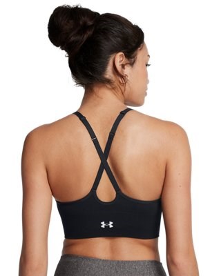 Reggiseno BRA Sportivo Under Armour Vanish Seamless Low - Donna - Nero - 77-1384417-1