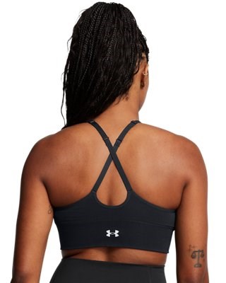 Reggiseno BRA Sportivo Under Armour Vanish Seamless Low - Donna - Nero - 77-1384417-1