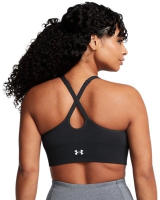 Reggiseno BRA Sportivo Under Armour Vanish Seamless Low - Donna - Nero - 77-1384417-1