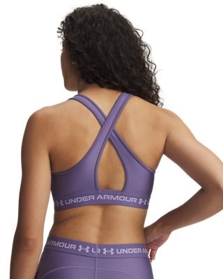 Reggiseno BRA Sportivo Under Armour Crossback Mid - Viola - 77-1361034-520