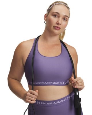 Reggiseno BRA Sportivo Under Armour Crossback Mid - Viola - 77-1361034-520