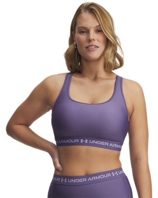 Reggiseno BRA Sportivo Under Armour Crossback Mid - Viola - 77-1361034-520