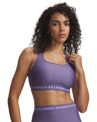 Reggiseno BRA Sportivo Under Armour Crossback Mid - Viola - 77-1361034-520