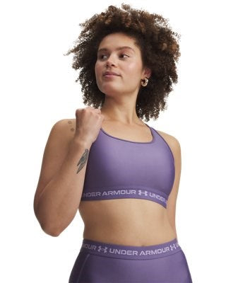 Reggiseno BRA Sportivo Under Armour Crossback Mid - Viola - 77-1361034-520