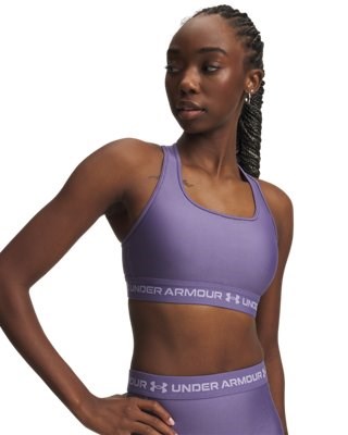 Reggiseno BRA Sportivo Under Armour Crossback Mid - Viola - 77-1361034-520