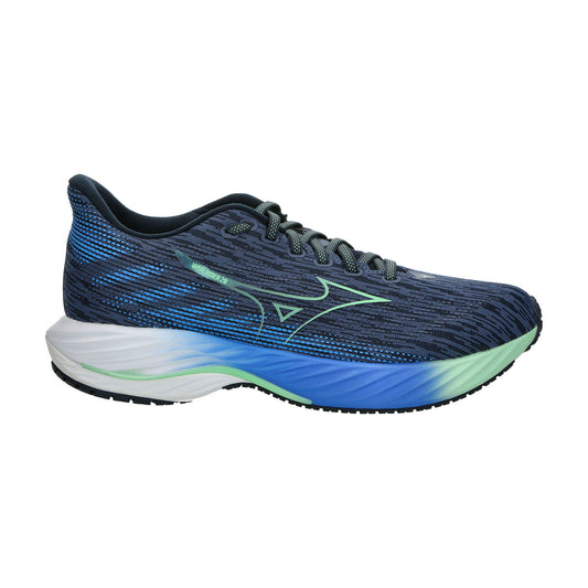 Scarpe Running Mizuno Wave Rider 28 - Uomo - Blu/Verde - J1GC2403-51