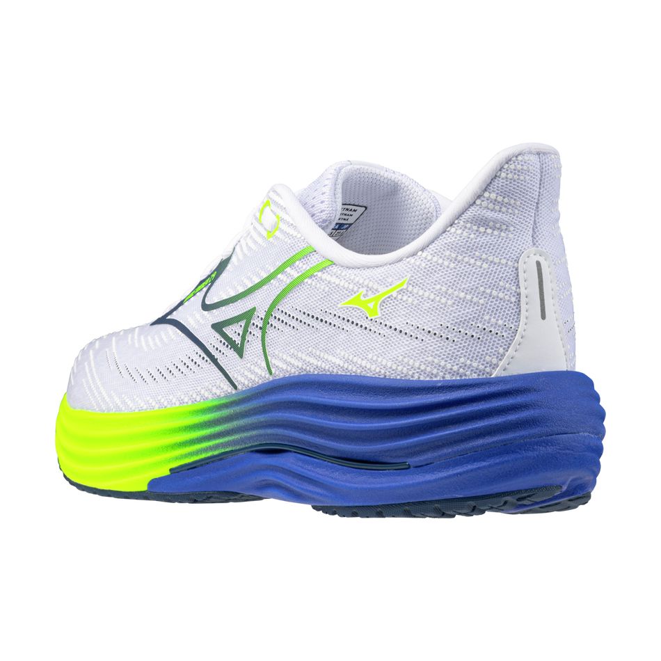 Scarpe Running Mizuno Wave Rider 29 - Bianco/Blu/Lime - J1GC2503-53