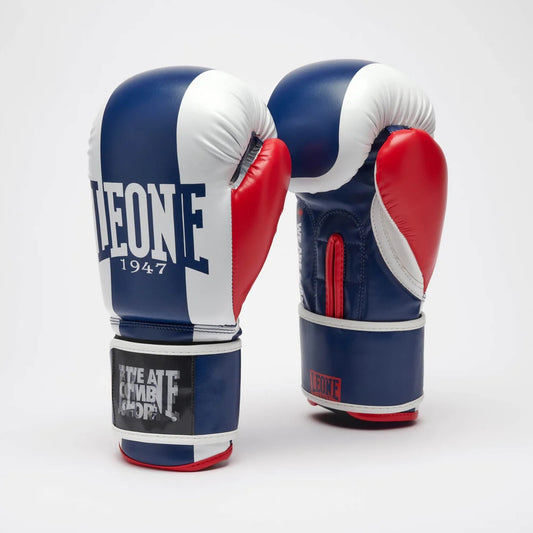 Guanti Boxe Leone 1947 Color Block - Blu - GN334