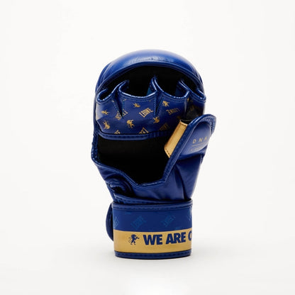 Guanti MMA Leone 1947 DNA - Blu/Oro - GP144 | Protezione Professionale
