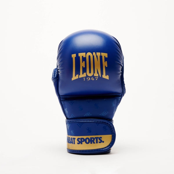 Guanti MMA Leone 1947 DNA - Blu/Oro - GP144 | Protezione Professionale