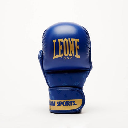 Guanti MMA Leone 1947 DNA - Blu/Oro - GP144 | Protezione Professionale