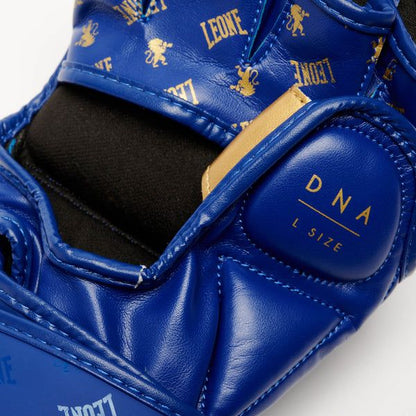 Guanti MMA Leone 1947 DNA - Blu/Oro - GP144 | Protezione Professionale