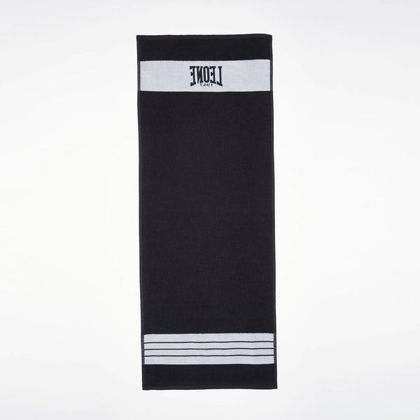 Asciugamano da Ring Leone 1947 - Nero - AC921 | 100% CotoneA