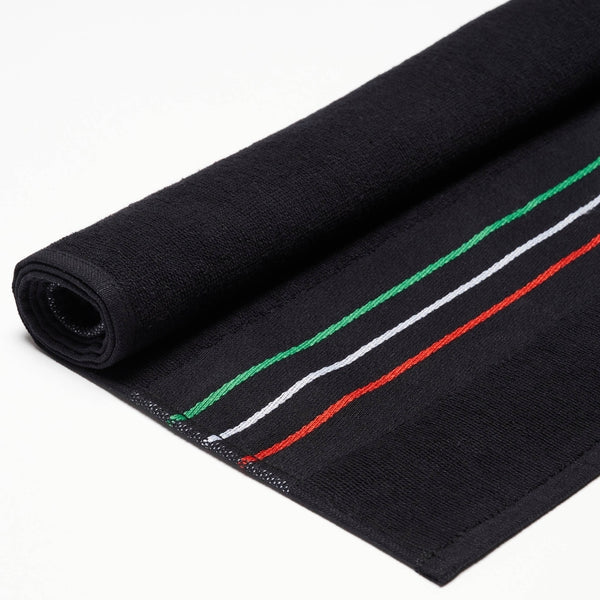 Asciugamano da Ring Leone 1947 - Nero - AC921 | 100% CotoneA