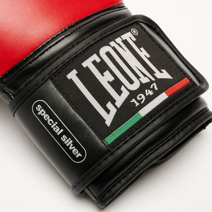 Guanti Boxe Leone 1947 Thunder - Rosso - GN383