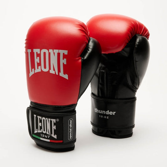 Guanti Boxe Leone 1947 Thunder - Rosso - GN383