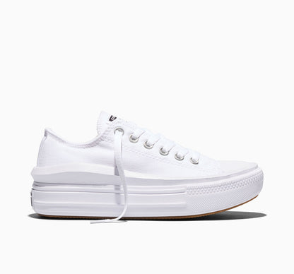Scarpe Sneakers Donna Converse All Star Move Platform - 570257C | Bianco