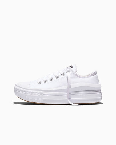 Scarpe Sneakers Donna Converse All Star Move Platform - 570257C | Bianco