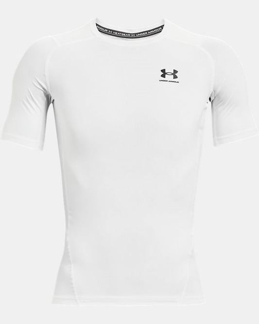 Maglia Under Armour HeatGear® Armour Compression SS - Bianco - 1361518-100