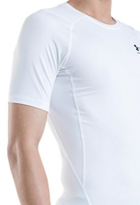 Maglia Under Armour HeatGear® Armour Compression SS - Bianco - 1361518-100