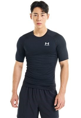 Under Armour HeatGear® Armour Compression SS - Nero - 1361518-001