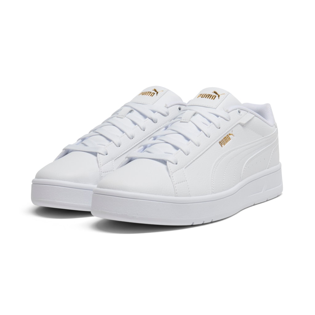 Sneakers Puma Court Classico - Bianco/Oro - 400284-05