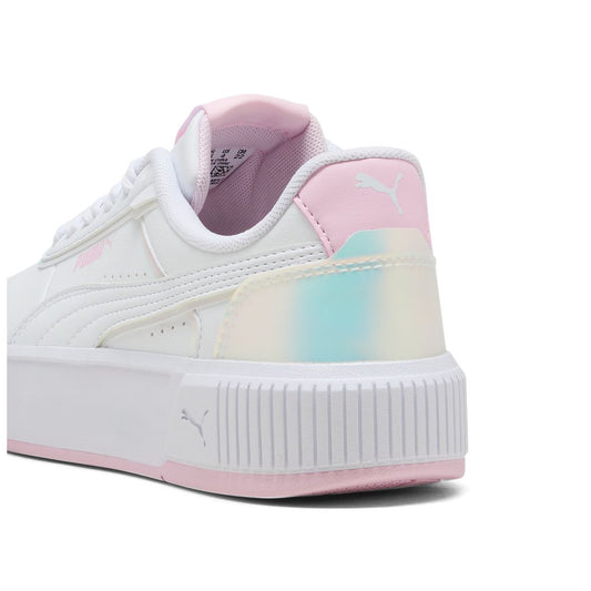Sneakers Puma Carina Mia Holo 2.0 Jr - Bianco/Rosa Iridato - 405627-01