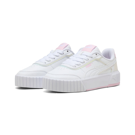 Sneakers Puma Carina Mia Holo 2.0 Jr - Bianco/Rosa Iridato - 405627-01