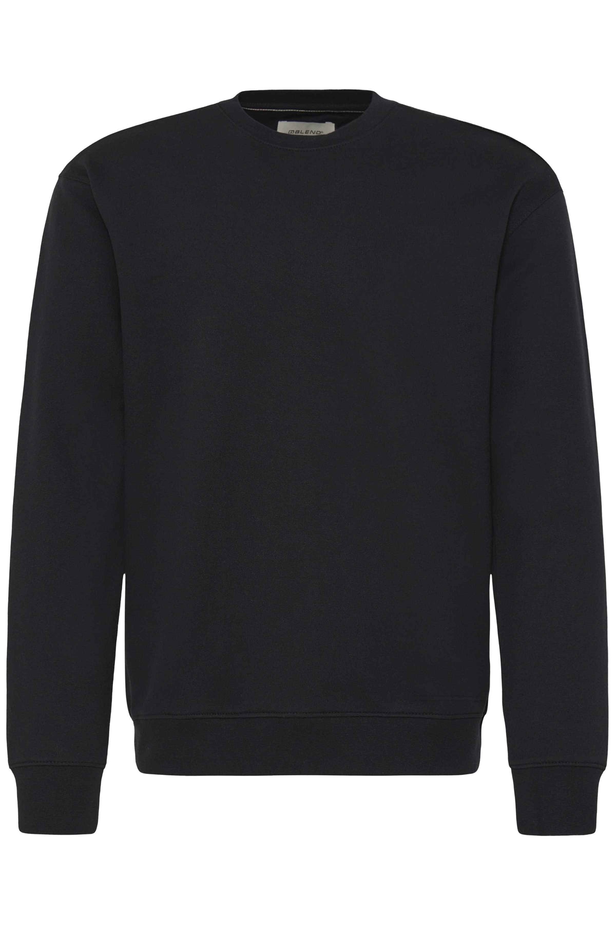 Felpa Blend He BHBRODY Crew Sweatshirt COTONE FRENCH TERRY - Nero - 20720214-193911