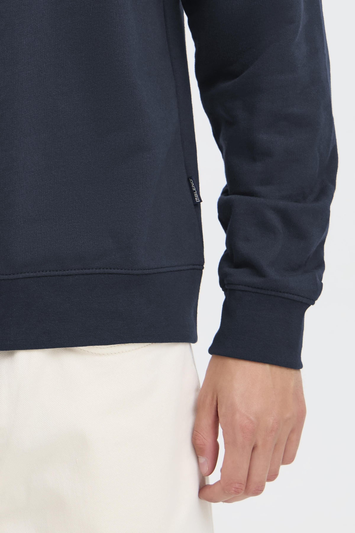 Felpa Blend He BHBRODY Crew Sweatshirt - Blu Notte - 20720214-194011