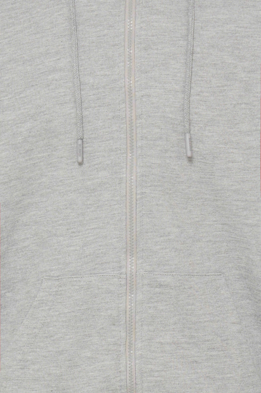 Felpa con Cappuccio Blend He BHBRODY Hood ZIP - Grigio Melange - 20720220