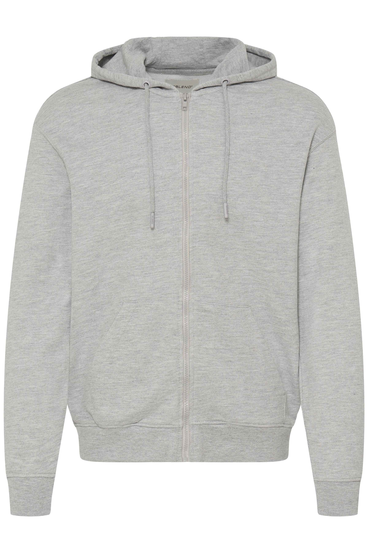 Felpa con Cappuccio Blend He BHBRODY Hood ZIP - Grigio Melange - 20720220