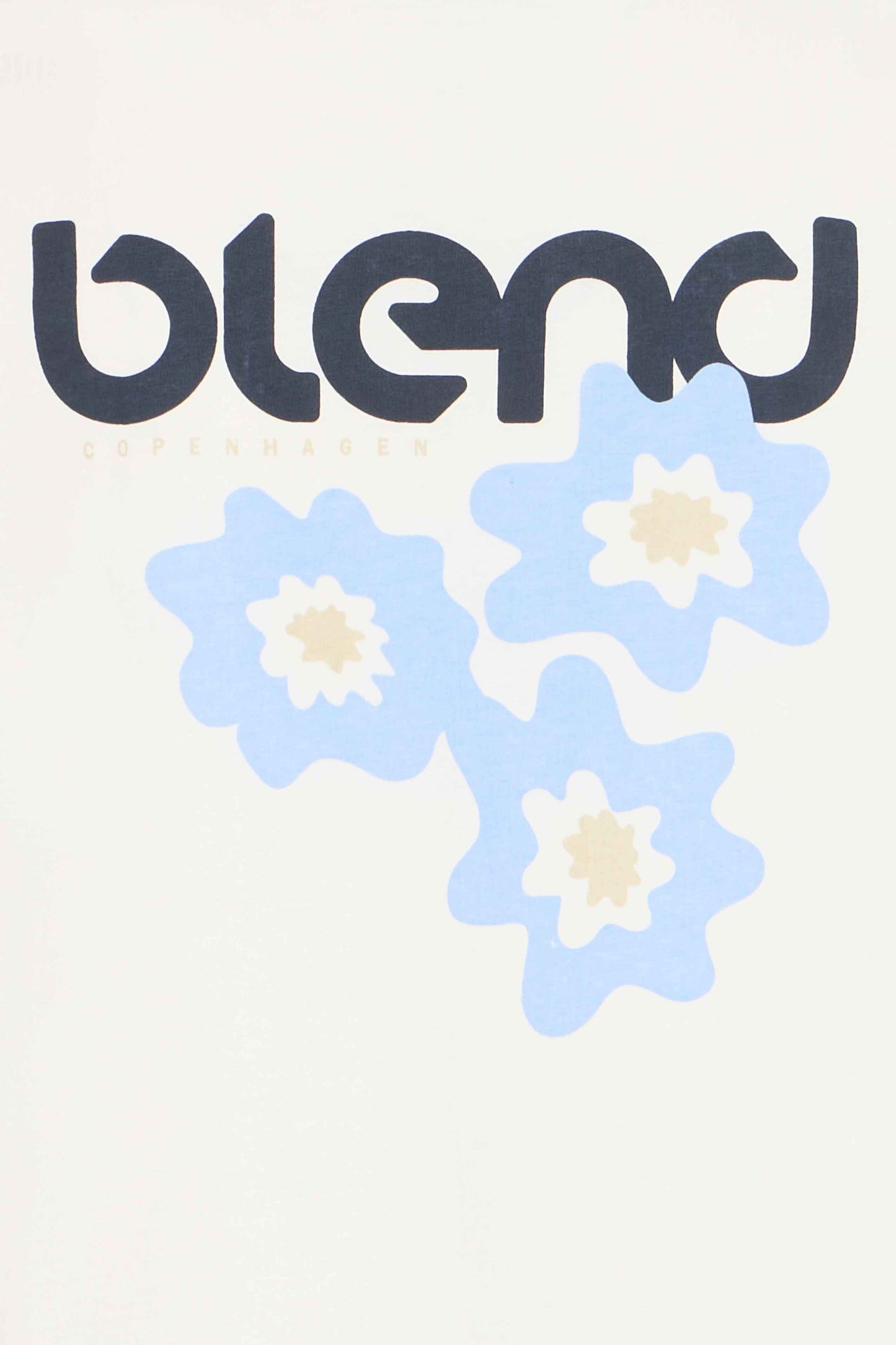 T-shirt Blend He BHEMMET PRINT - Panna/Off White - 20720327