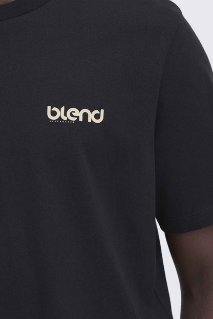 T-shirt Blend He BHEMMET PRINT - Nero - 20720327-900003398