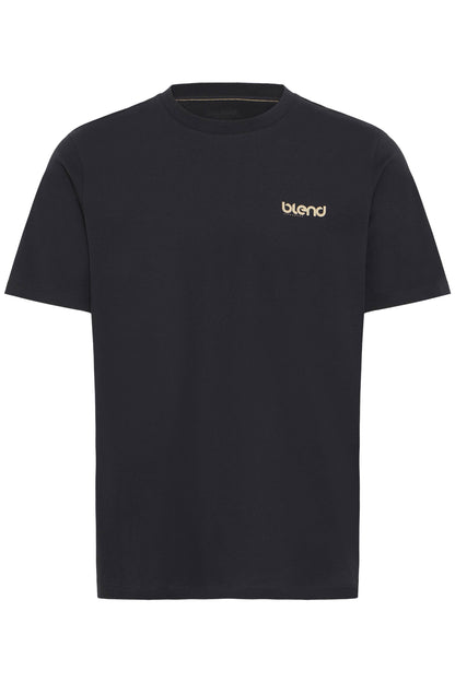 T-shirt Blend He BHEMMET PRINT - Nero - 20720327-900003398