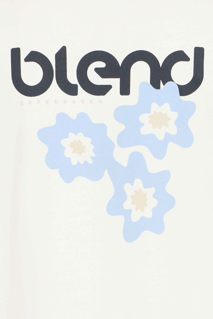 Felpa Blend He BHBRODY GRAPHIC - Beige/Panna - 20720435