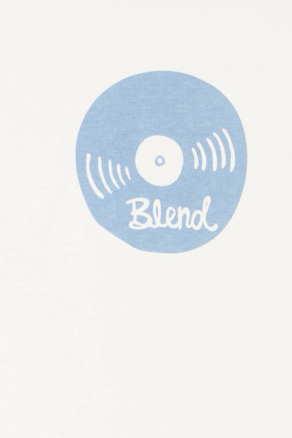 T-shirt Blend He BHSUN SENSE MUSIC - BEIGE off white- 20720515-900005002