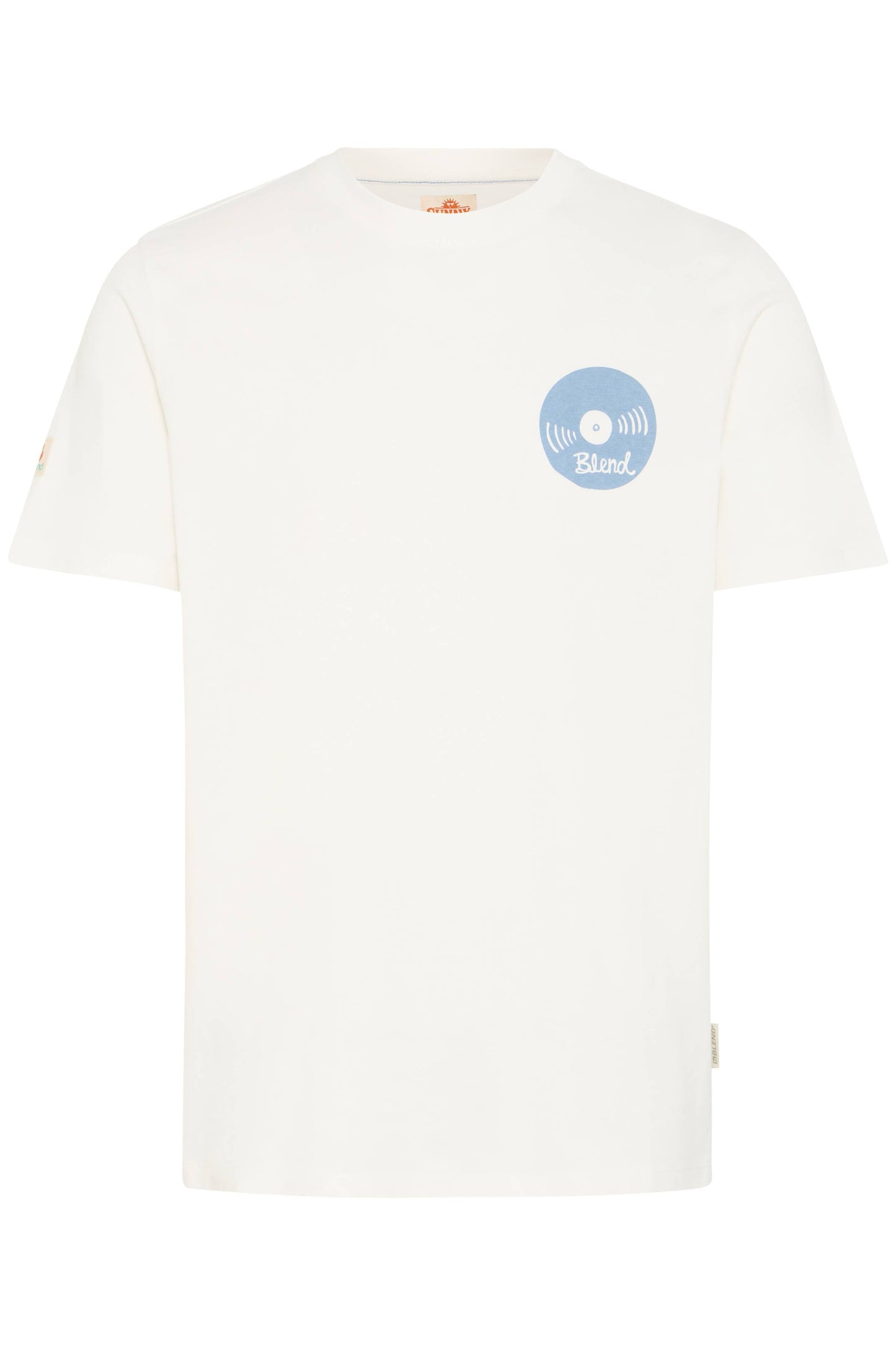 T-shirt Blend He BHSUN SENSE MUSIC - BEIGE off white- 20720515-900005002