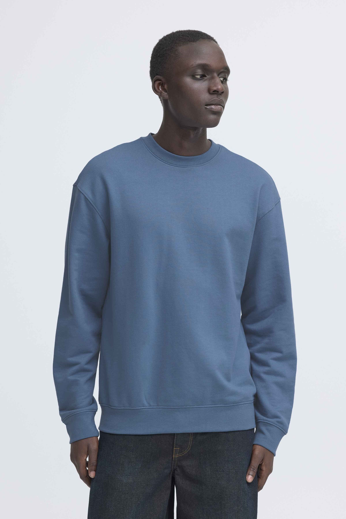 Felpa Blend He BHBRODY Crew Sweatshirt - Steel Blue - 20720214-184025
