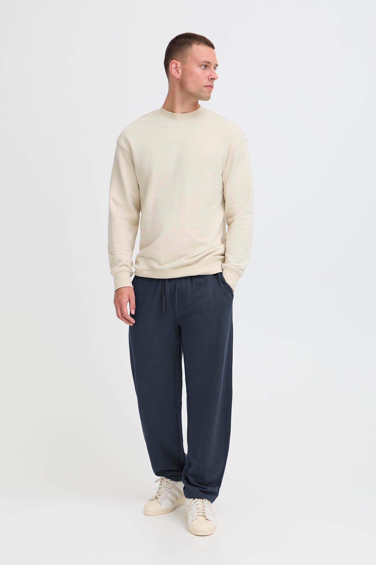 Pantaloni Tuta Blend He BHBRODY Straight - Blu Notte - 20720218-194011