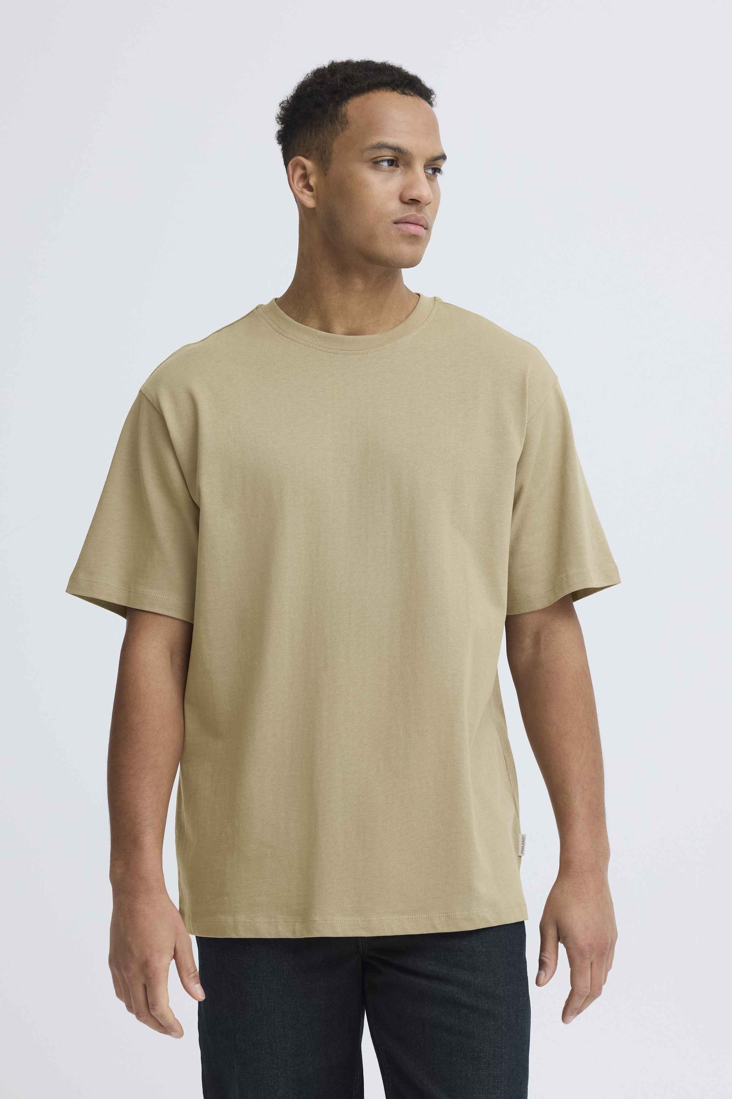 T-shirt Blend He BHFISHER Oversize - Beige / Khaki - 20718772-171108