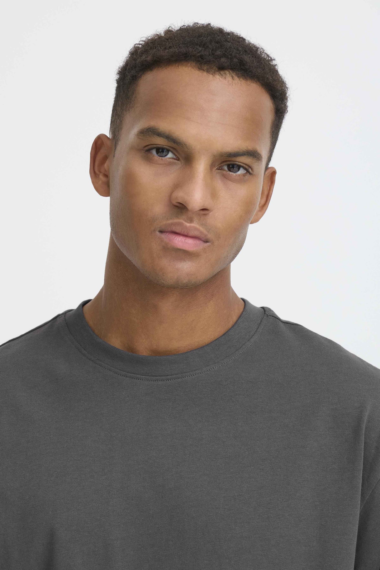 T-shirt Blend He BHFISHER Oversize - Grigio Antracite - 20718772-193910
