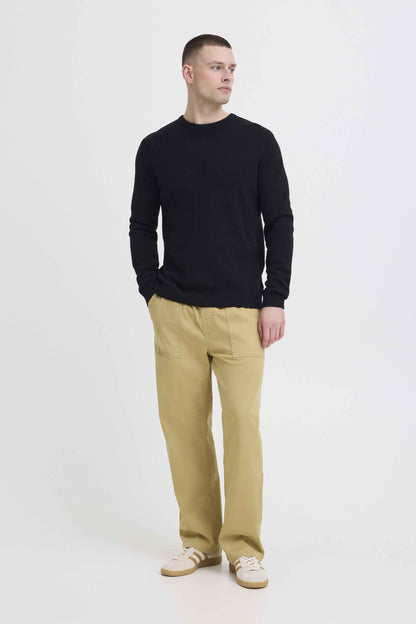 Pantaloni Blend He BHSUN MALVIN Loose Twill - Beige/Khaki - 20720509