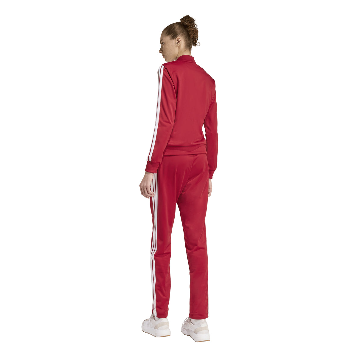 Donna Adidas Essentials 3-Stripes - Rosso/Bianco - KB8158