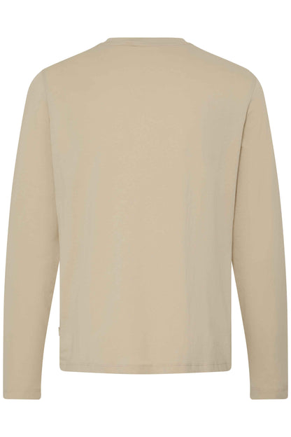 T-shirt Manica Lunga Blend He BHKEMUEL Graphic - Beige - 20720496