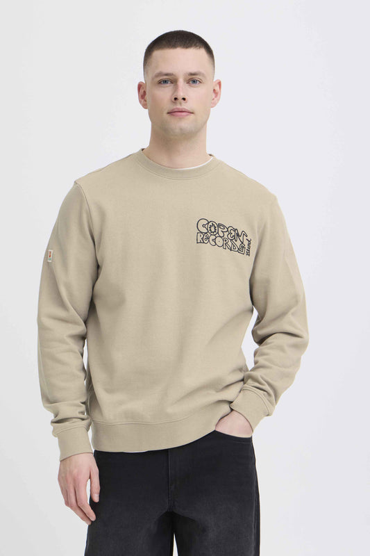 Felpa Blend He BHSUN MUSIC SWEAT - Beige Sabbia - 20720519-900005028