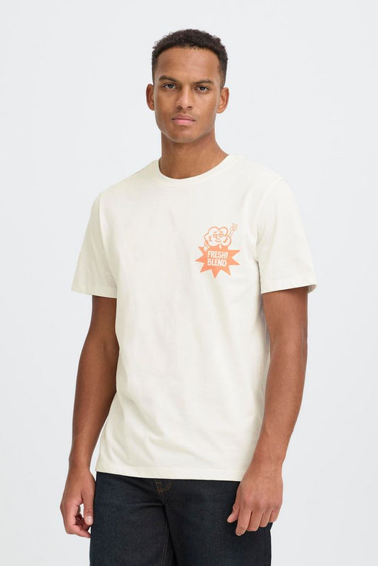 T-shirt Blend He BHSUN WATERMELON - Bianco / Off-White - 20720474