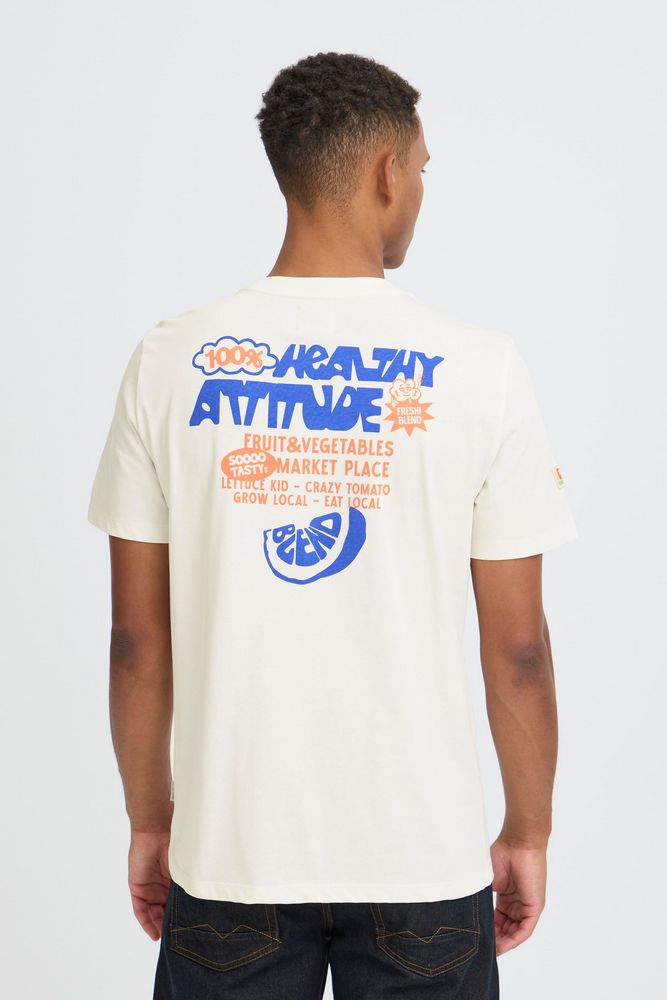 T-shirt Blend He BHSUN WATERMELON - Bianco / Off-White - 20720474