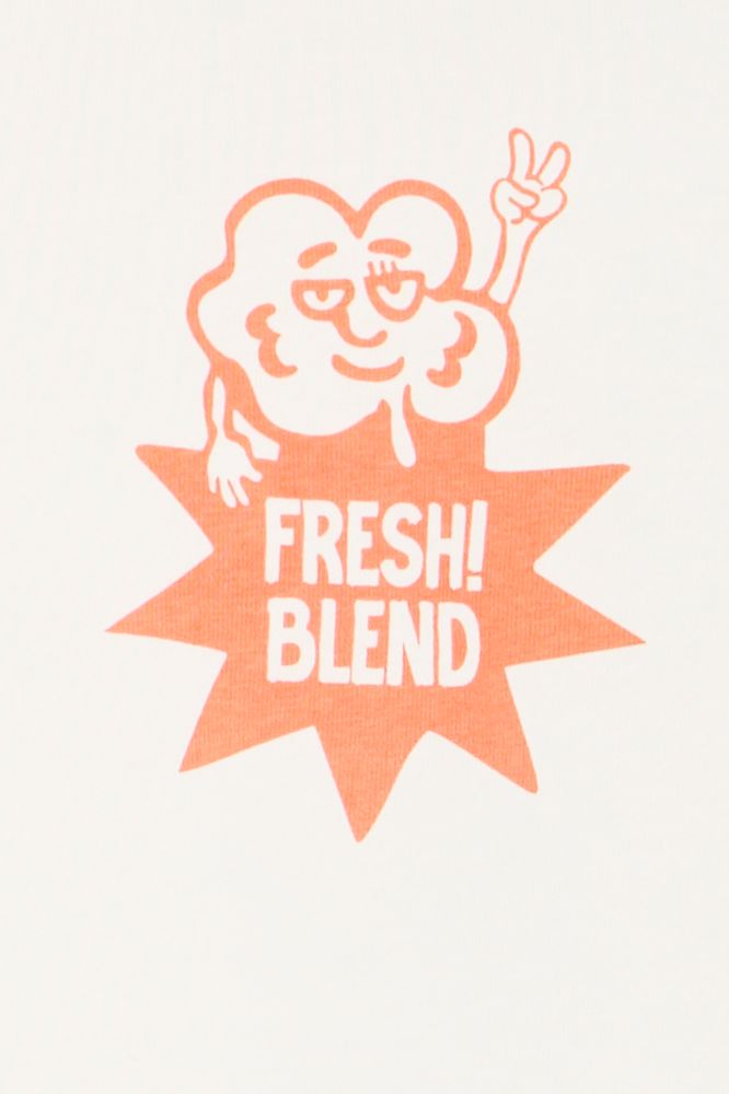 T-shirt Blend He BHSUN WATERMELON - Bianco / Off-White - 20720474